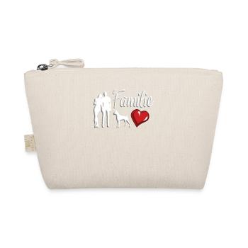 Hund Boxer Hundebesitzer Geschenkidee - Bio-Täschchen - Natur - Vorne