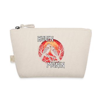Valhalla | T-shirt Viking Warrior | Corbeau d’Odin - Trousse biologique - nature - Devant