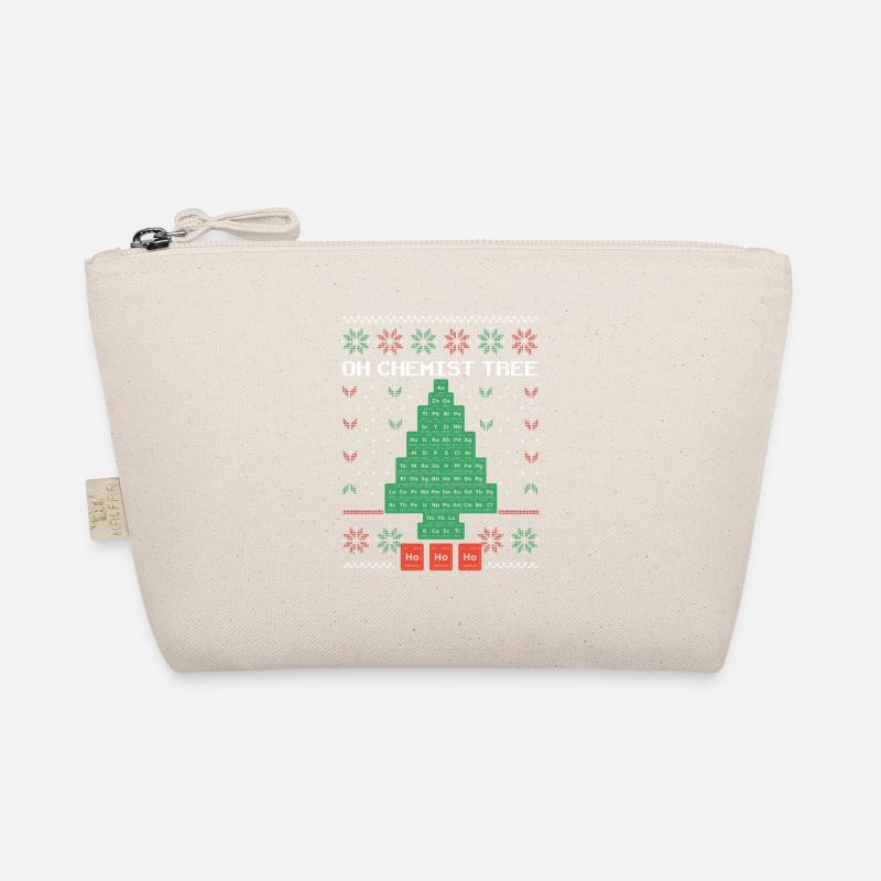 Oh Chemist Tree Merry Christmas Ugly Organic Pouch