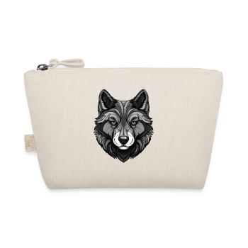 Husky Dog Portrait - Organic Pouch - nature - Front