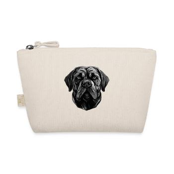 Portrait de chien Mastiff - Trousse biologique - nature - Devant