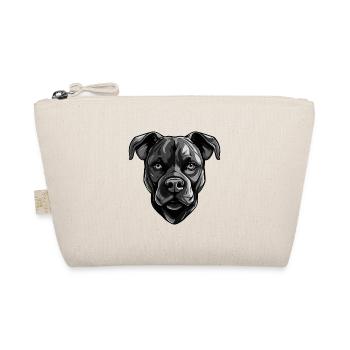 Staffordshire Bull Terrier Dog Portrait - Organic Pouch - nature - Front