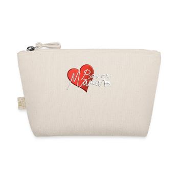Hund Boxer Hundebesitzer Geschenkidee - Bio-Täschchen - Natur - Vorne