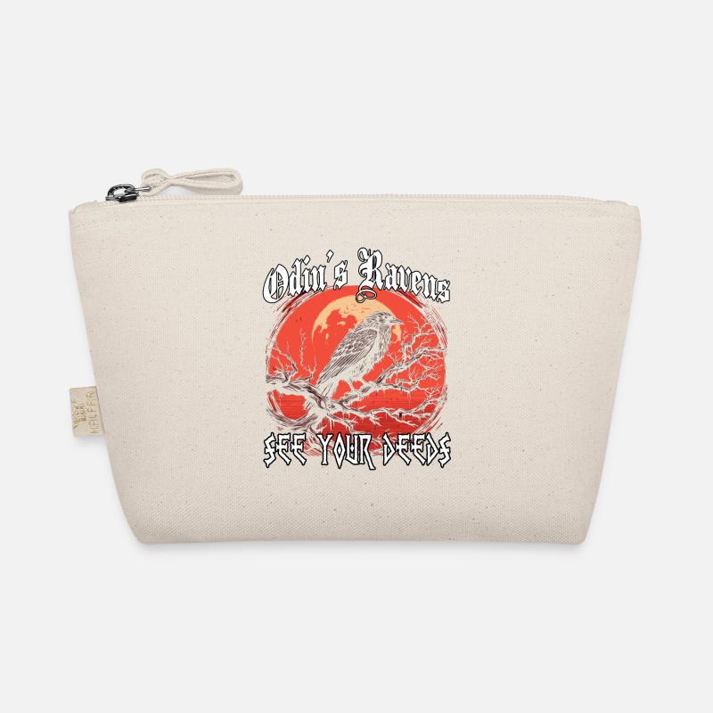 Légendes vikings | Costume Viking | Corbeau d’Odin Trousse biologique