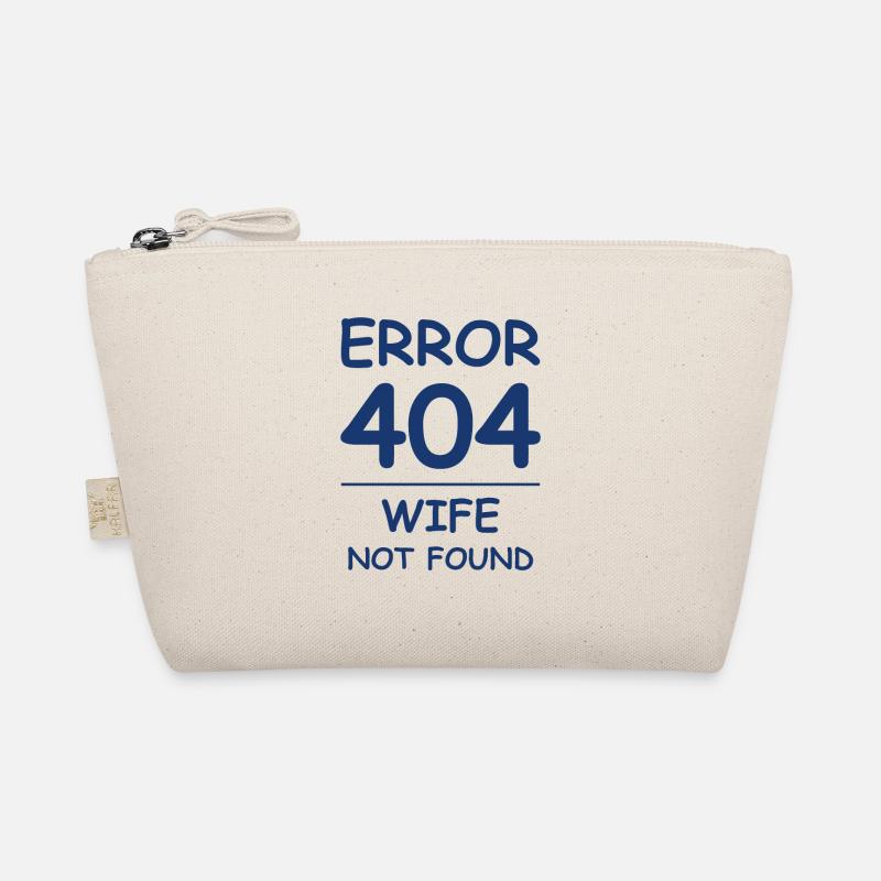 Ehefrau nicht gefunden Fehler 404 Bio-Täschchen