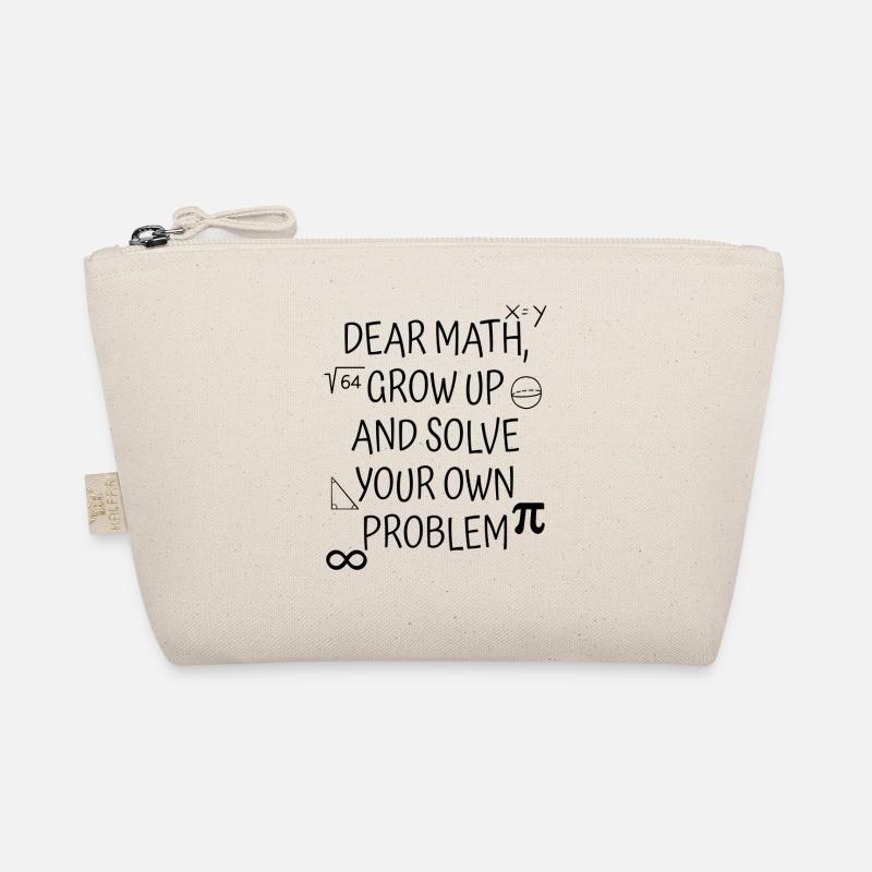 Math Saying Math Teacher Funny Student Organic Pouch
