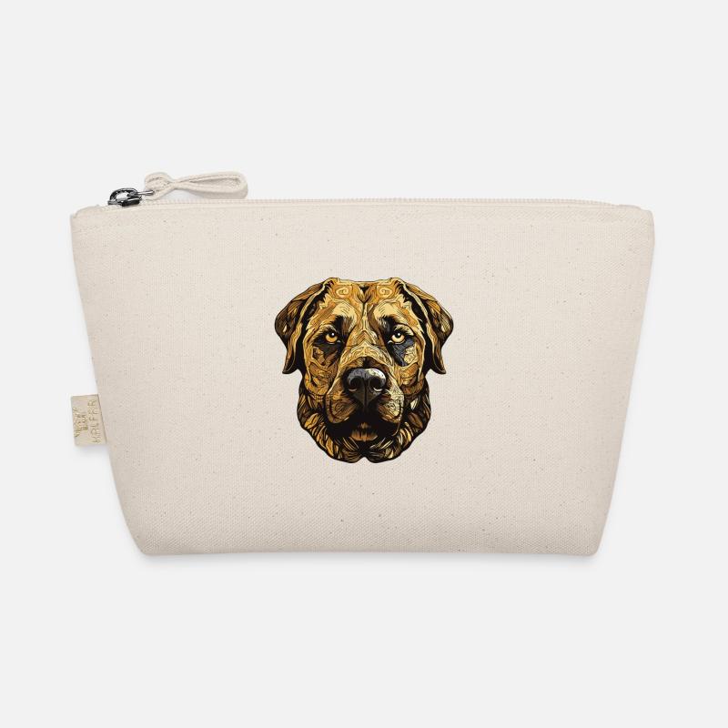 Kangal Hund Portrait - Bio-Täschchen - Natur
