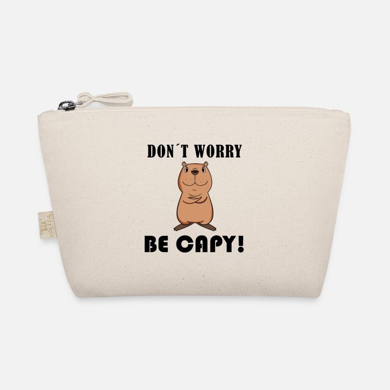 Capybara Tier Niedlich Bio-Täschchen