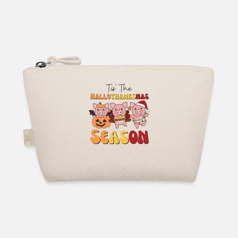 Tis' le cochon de saison Hallothanksmas Trousse biologique