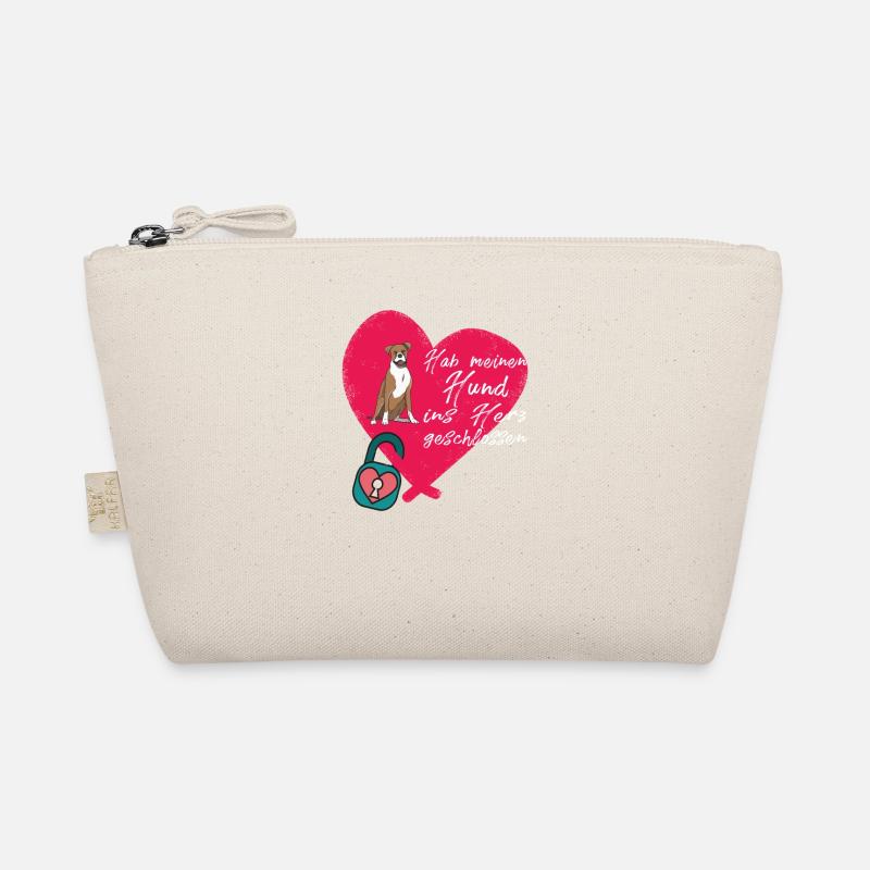 Hund Boxer Hundebesitzer Geschenkidee Bio-Täschchen