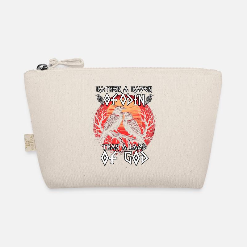 Valhalla | Viking Warrior T-Shirt | Odin's Ravens Organic Pouch