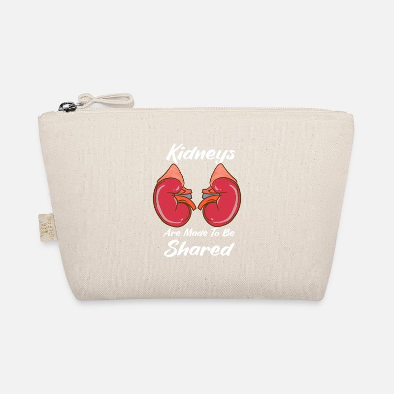 Kidneys Are Made To Be Shared - Bio-Täschchen - Natur