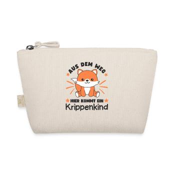 Aus Dem Weg Hier Kommt Ein Krippenkind Fuchs - Bio-Täschchen - Natur - Vorne