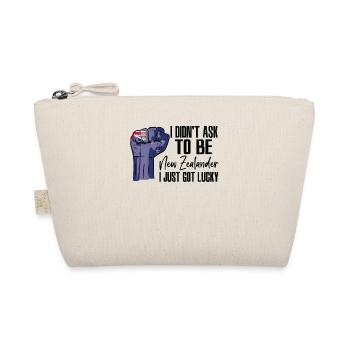 New Zealander Pride New Zealand Flag Grown New - Organic Pouch - nature - Front