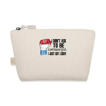 Luxembourgish Pride Luxembourg Flag Grown - Organic Pouch - nature - Front
