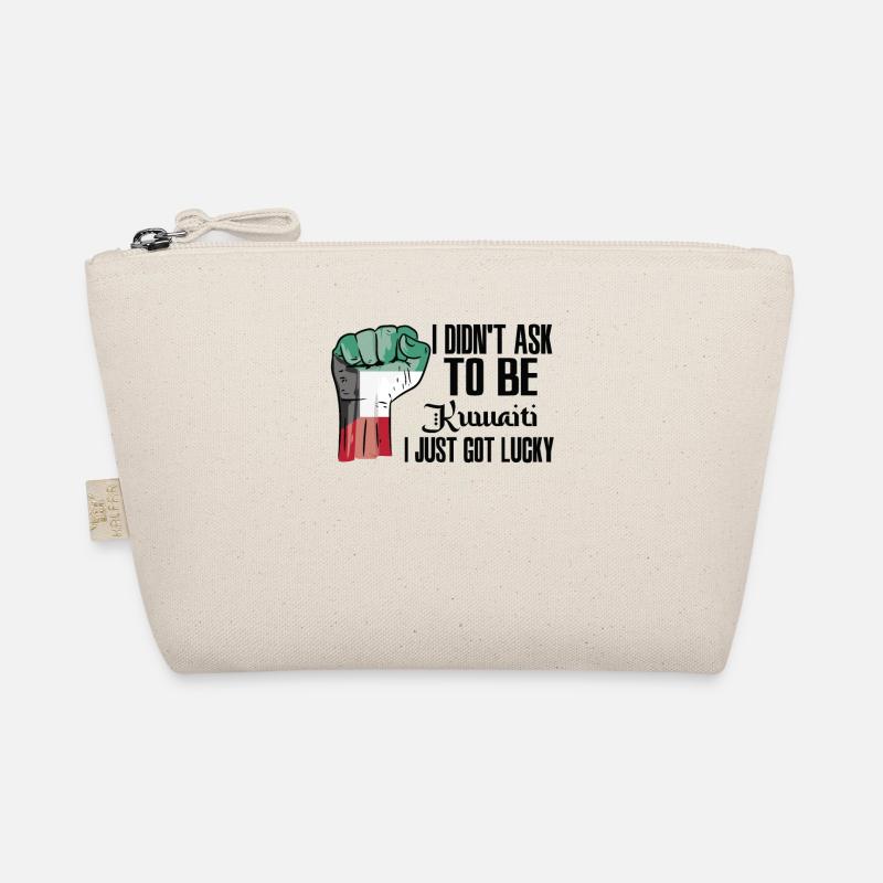 Kuwaiti Pride Kuwait Flag Grown Kuwaiti Roots Organic Pouch