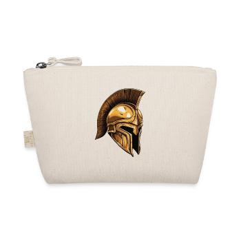 Spartan Warrior Sparta Helmet - Organic Pouch - nature - Front