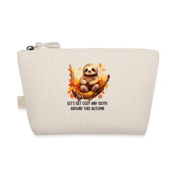 Joli design de paresseux d’automne pour les lève-tard - Trousse biologique - nature - Devant