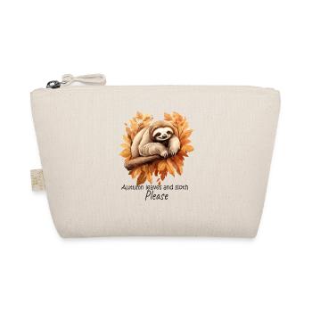 Paresseux d’automne: chemise de sommeil de relaxation - Trousse biologique - nature - Devant