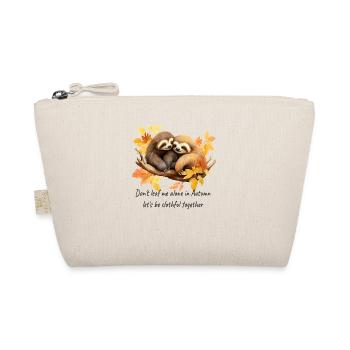 Chemise de sommeil Autumnal Sloth Cuddly Happiness - Trousse biologique - nature - Devant