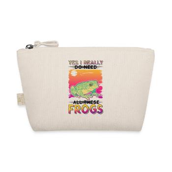 Grenouille cadeau Rainette - Trousse biologique - nature - Devant