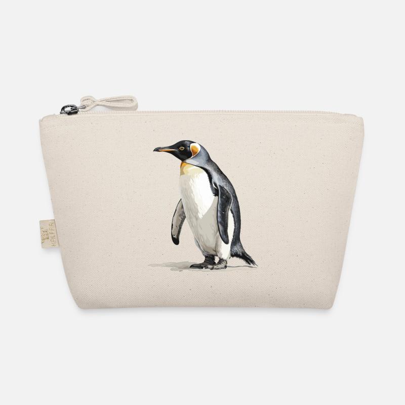 der König der Pinguine Bio-Täschchen