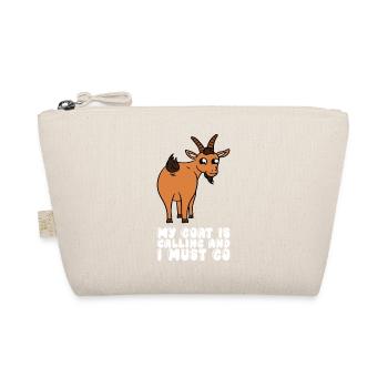 Ma chèvre appelle et je dois partir - Trousse biologique - nature - Devant