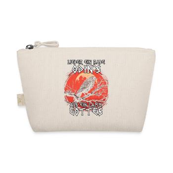 Légende Bloodraven | Cadeau Viking | Corbeau d’Odin - Trousse biologique - nature - Devant