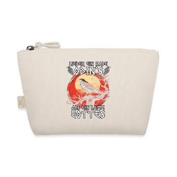 Hugin Munin | Corbeau Viking Odin | Viking - Trousse biologique - nature - Devant