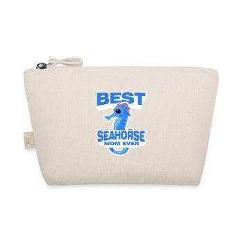 Seepferdchen | Meer Seepferd Tiere Fische Geschenk - Bio-Täschchen - Natur - Vorne
