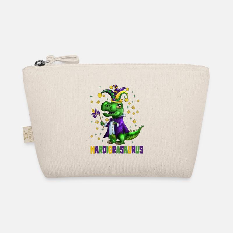 Children's Carnival Parade Dinosaur Mardigrasaurus Organic Pouch
