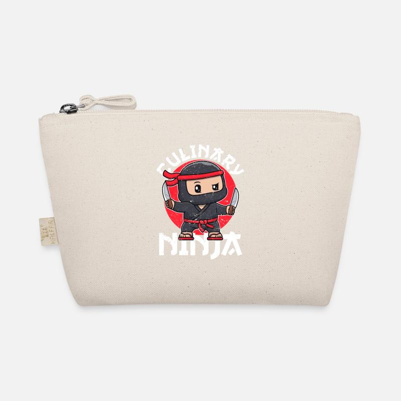 Culinary Ninja Lover Funny Chefs Chef - Organic Pouch - nature