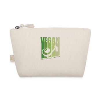 Rétro végétalien végétalien végétalien Véganisme végétarien - Trousse biologique - nature - Devant