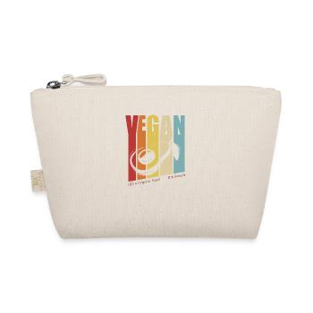 Rétro Vegans Végétalien végétalien Vegan Vegan - Trousse biologique - nature - Devant