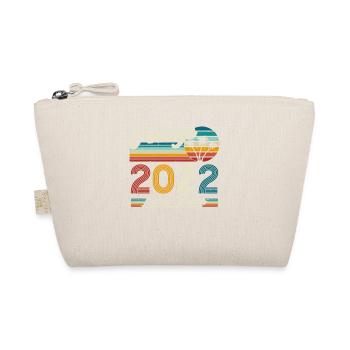 Vintage Geburtstagsgeschenk 2022 - Bio-Täschchen - Natur - Vorne