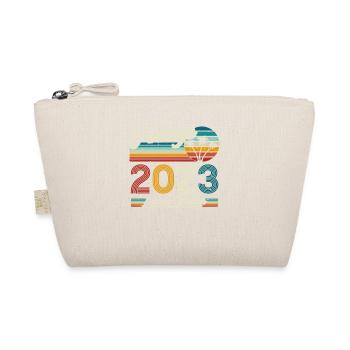 Cadeau d’anniversaire vintage 2023 - Trousse biologique - nature - Devant