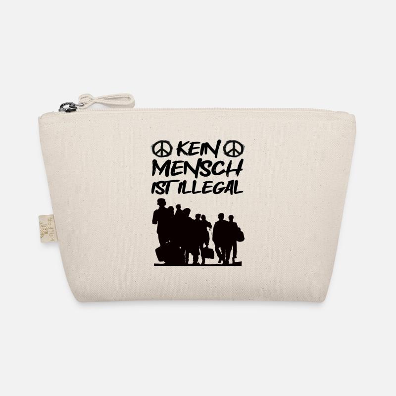 Kein Mensch ist illegal! Spruch Bio-Täschchen