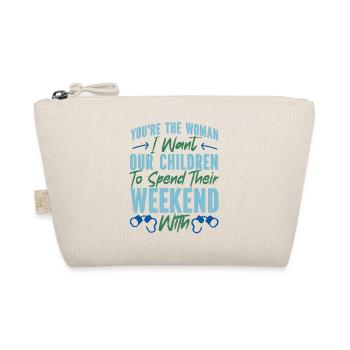 Happy Divorce Party You're The - Organic Pouch - nature - Front
