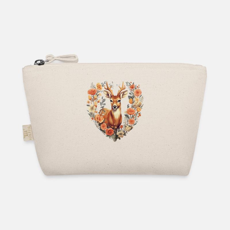 Remplacement Dirndl Cerf Bois Cerf Fleurs Dames Trousse biologique