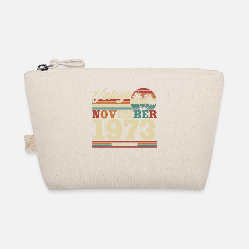 Vintage 1973 Geburtstagsgeschenk Bio-Täschchen