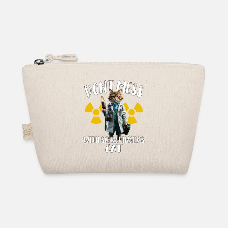 Don't mess with Schroedingers Cat - funny physic Organic Pouch