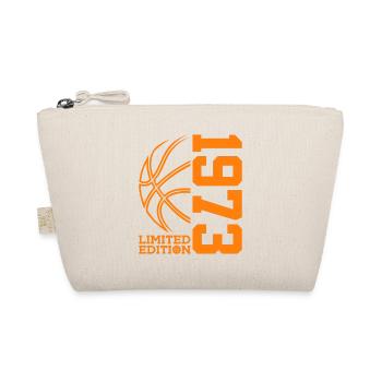 LIMITED EDITION 1973 BASKETBALL 53. GEBURTSTAG - Bio-Täschchen - Natur - Vorne