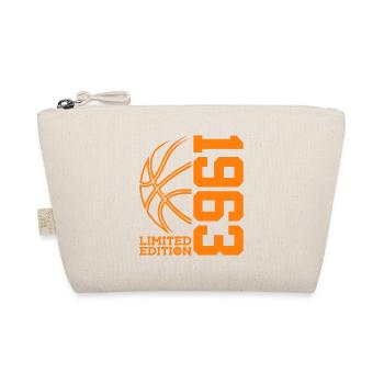 LIMITED EDITION 1963 BASKETBALL 63RD BIRTHDAY - Organic Pouch - nature - Front