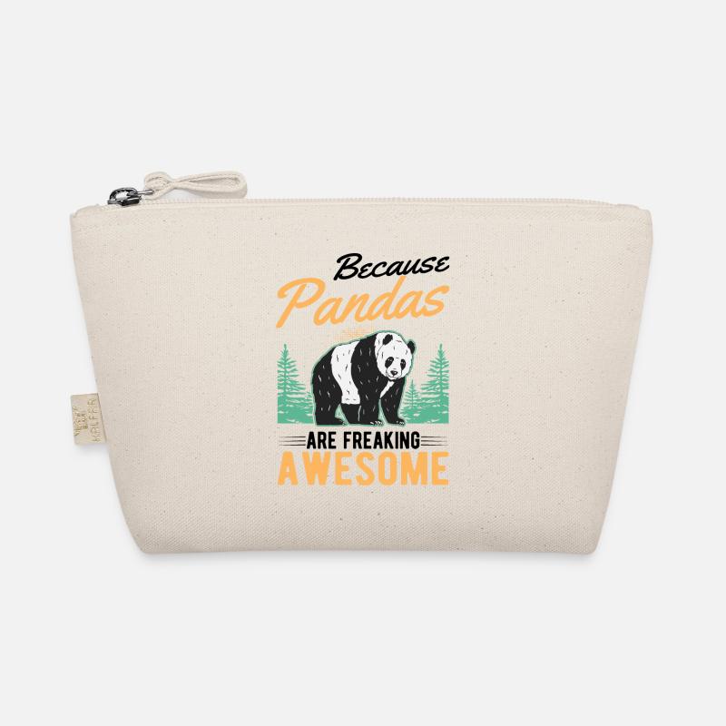 Panda Lover Panda Bear Gift Organic Pouch