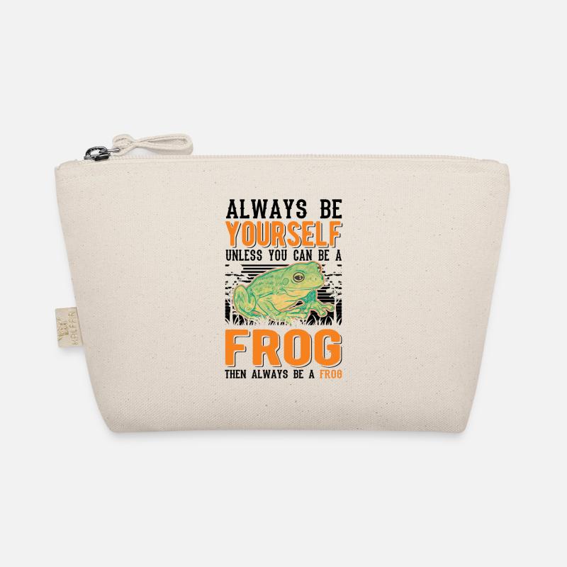 Always be yourself Frog Frosch - Bio-Täschchen - Natur