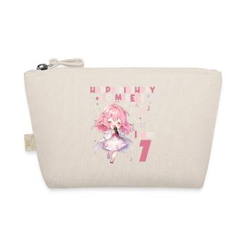 Anime Mandga K-Pop KPop Girl 7ème anniversaire - Trousse biologique - nature - Devant