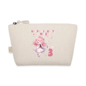 Anime Mandga K-Pop KPop Girl 3ème anniversaire - Trousse biologique - nature - Devant