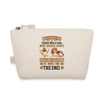 Chien Poulets Fermier Poulets Amoureux Chiens Amour - Trousse biologique - nature - Devant