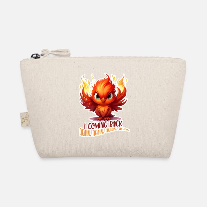 Cartoon Phoenix Come Back Again Shirt Organic Pouch