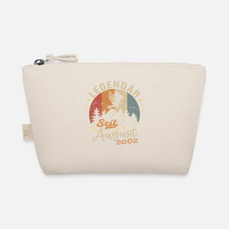 Legendär seit August 2002 Geburtstag Geschenk Bio-Täschchen